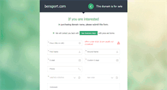 Desktop Screenshot of bensport.com